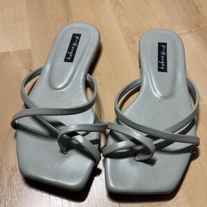 Elegant Gray Women's Sandals by